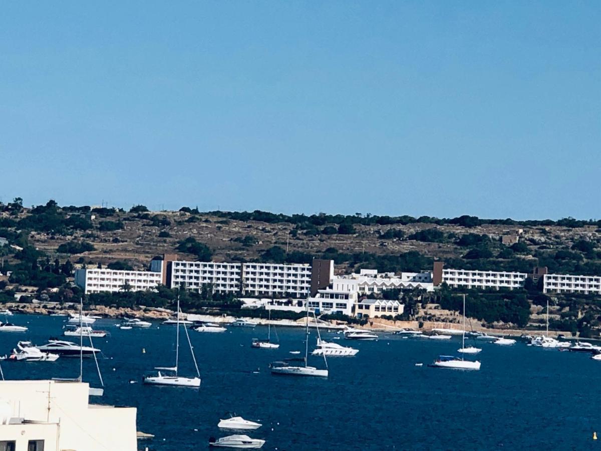 Modern Apartment With Sea View Mellieħa Eksteriør billede
