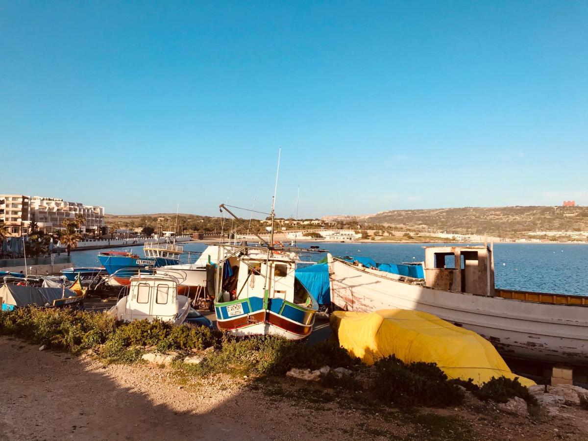 Modern Apartment With Sea View Mellieħa Eksteriør billede