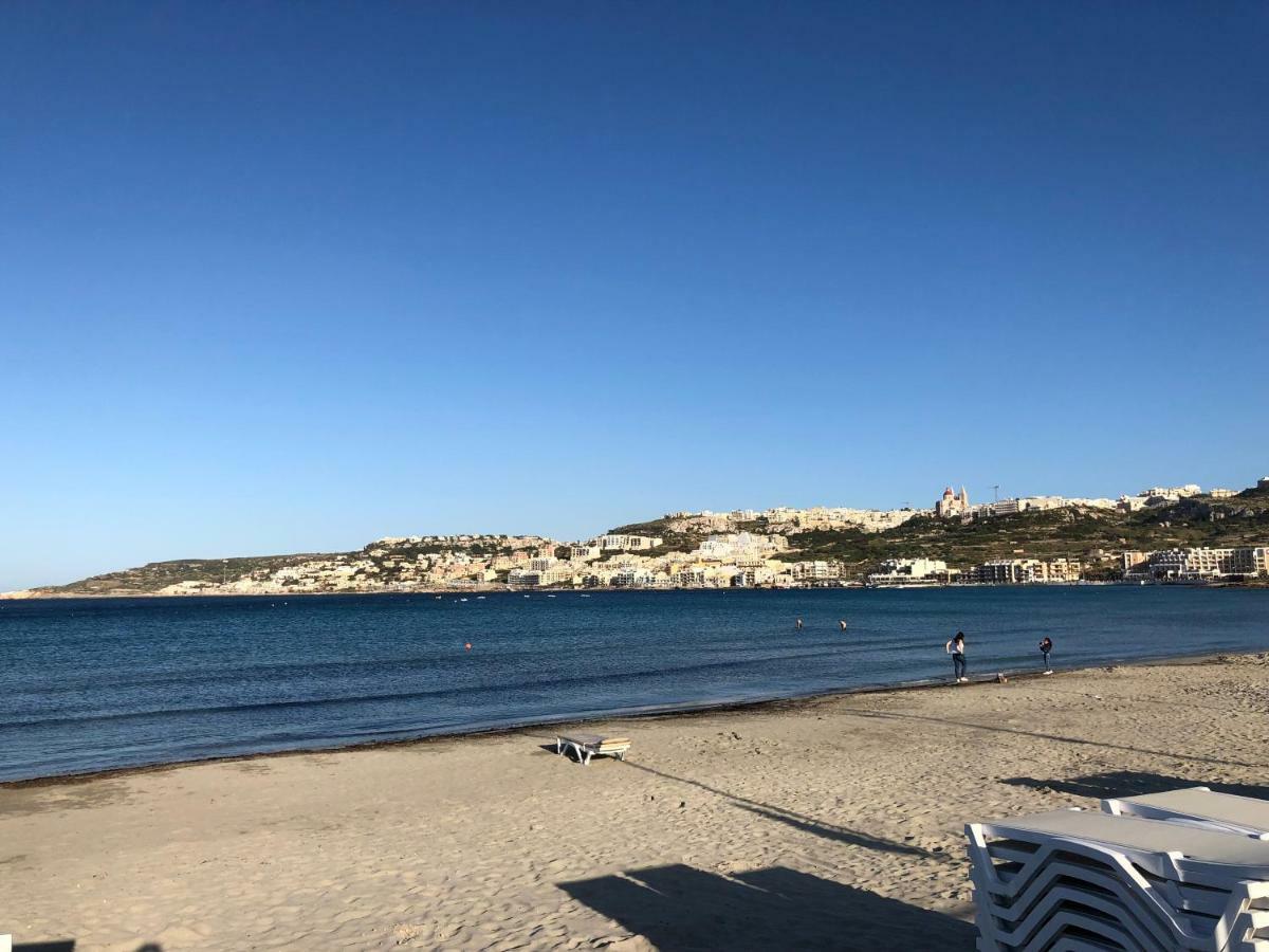 Modern Apartment With Sea View Mellieħa Eksteriør billede